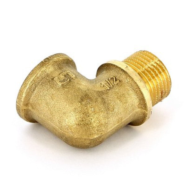 Угольник 1/2" ВН с упором Uni-Fitt (латунь) 612G2200