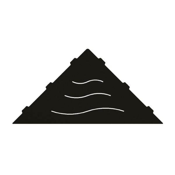 Полка в ванную комнату RGW MT-12B черная (49279912-04)