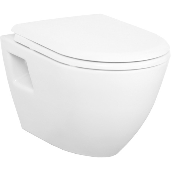 Унитаз подвесной с биде Creavit 35,5x50,2x34,5 белый (TP32,5-00CB00E-0000)