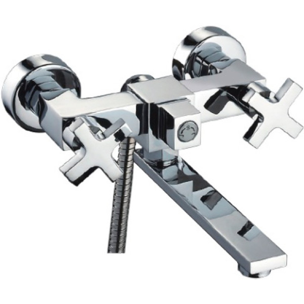 Смеситель для ванны и душа Ledeme с душевым гарнитуром (L3184)