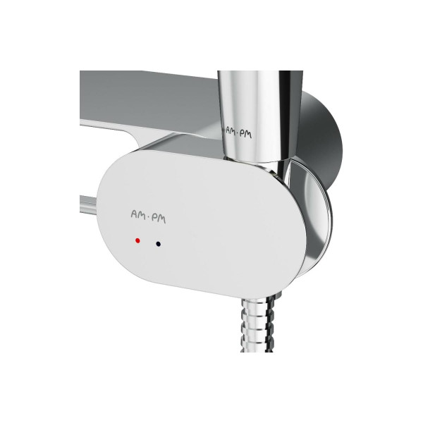 Смеситель AM.PM Like с гигиеническим душем и полкой (F0202600)