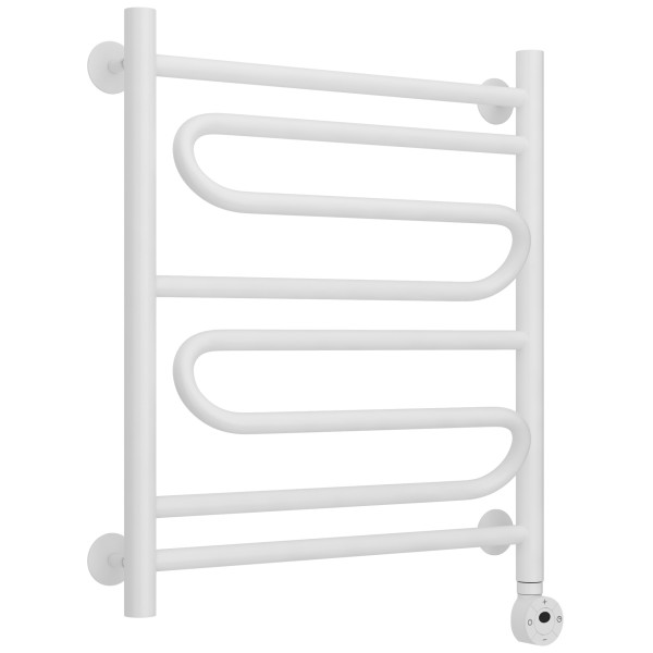 Полотенцесушитель электрический Сунержа Стилье Формат 22 ТП 600x500 (1+2+1) ПZП 21 матовый белый (30522-6050)