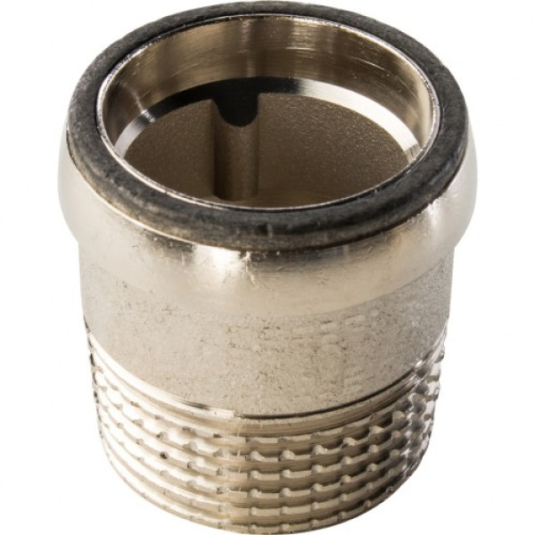 Кран 1" шаровый со сгоном Stout (черная бабочка, полнопроходной) SVB-0007-000025 Кран 1" шаровый со сгоном Stout (черная бабочка, полнопроходной) SVB-0007-000025