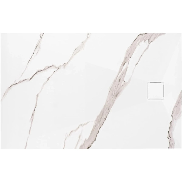 Душевой поддон REA Magnum carrara white 120x90 мрамор (REA-K7006)