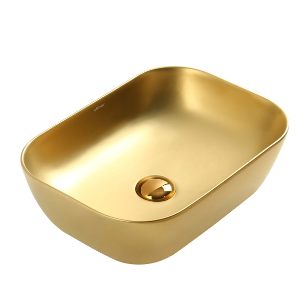Раковина накладная Rechteck (золото матовое) Раковина накладная Rechteck (золото матовое)