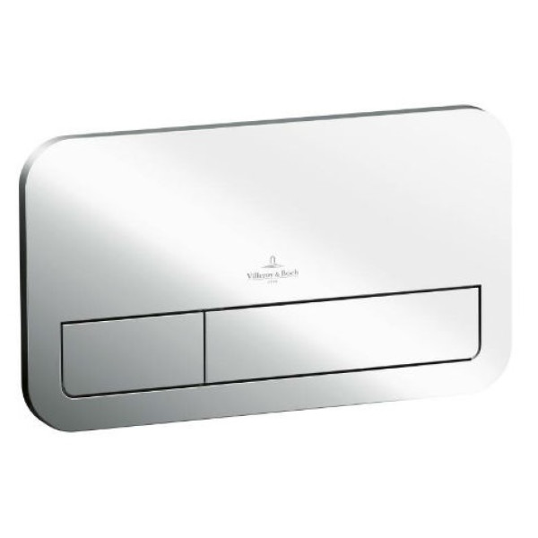 Клавиша смыва Villeroy & Boch Viconnect 253х145х10 пластик/хром (92249061)