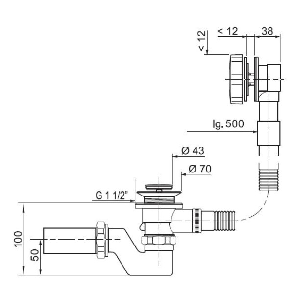 Обвязка для ванны полуавтомат Wirquin (30719248) Обвязка для ванны полуавтомат Wirquin (30719248)
