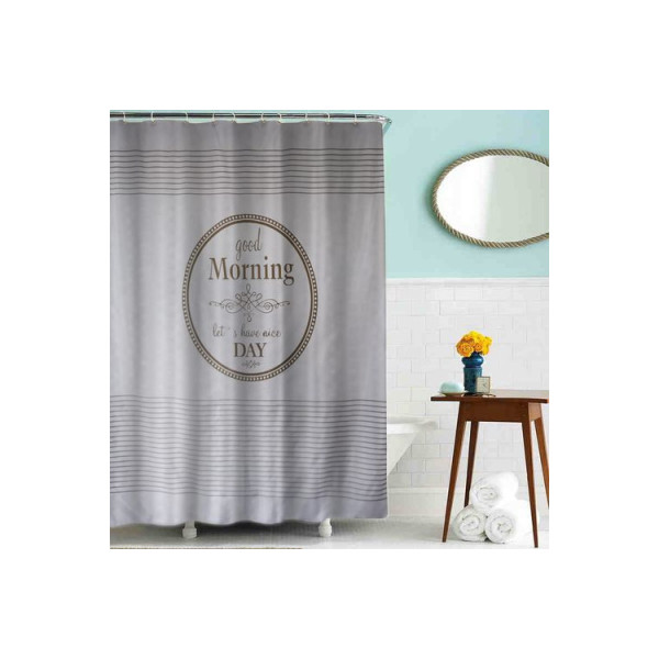 Шторка для ванны текстильная Melodia 180х200 см Доброе утро (MZ-87) Шторка для ванны текстильная Melodia 180х200 см Доброе утро (MZ-87)
