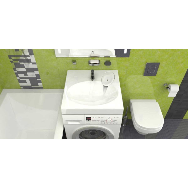 Раковина на стиральную машину Bergg Смайл 60х54,5 (V055D001)