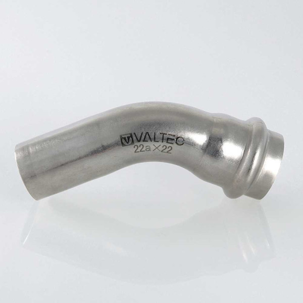 Угол 42*45 однораструбный Valtec (нерж.ст., пресс) (VTi.958.I.004242) Угол 42*45 однораструбный Valtec (нерж.ст., пресс) (VTi.958.I.004242)