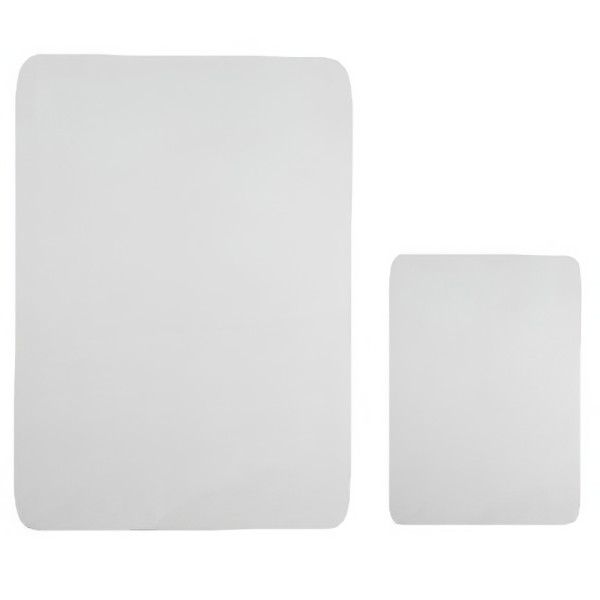 Коврик для ванной RGW 90x60+60x40 белый (6241012-101)