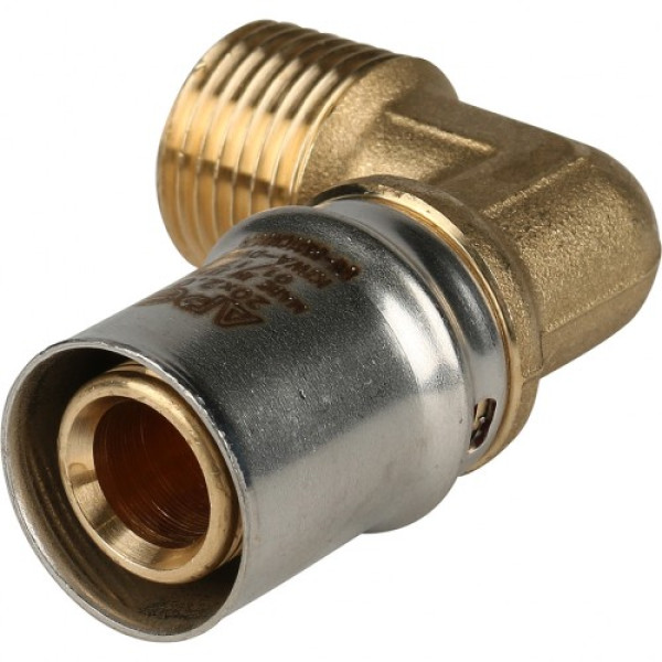 Соединение угловое 20*1/2"Н Stout (пресс) SFP-0011-001220 Соединение угловое 20*1/2"Н Stout (пресс) SFP-0011-001220