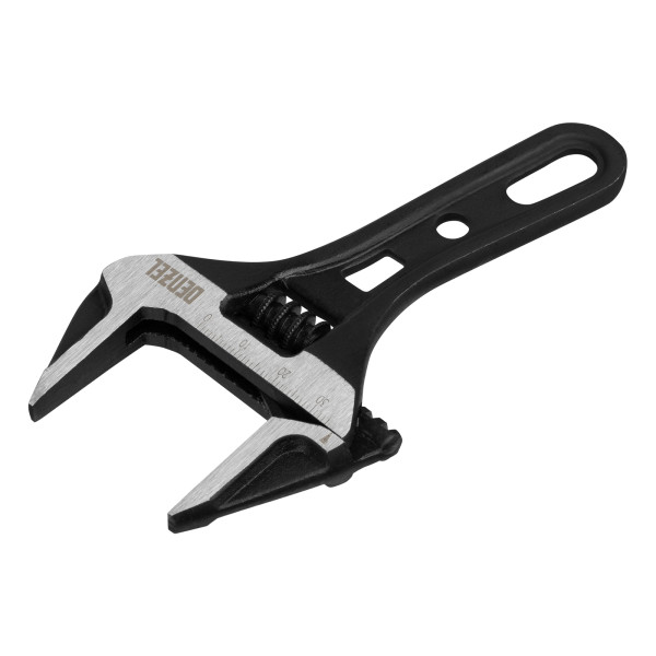 Ключ разводной 135 мм Denzel (CrV, кованый, укороченная рукоятка) (15752)