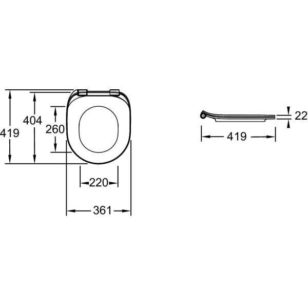 Сиденье для унитаза Jacob Delafon Cleo микролифт, термодюр, белое (E24048-0) Сиденье для унитаза Jacob Delafon Cleo микролифт, термодюр, белое (E24048-0)