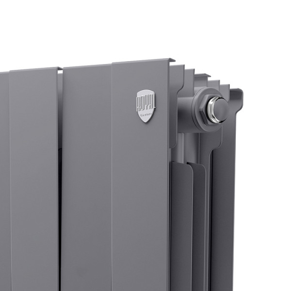 Радиатор биметаллический Royal Thermo PianoForte 200 Серебристый (14 секций) (RTPS3020014)