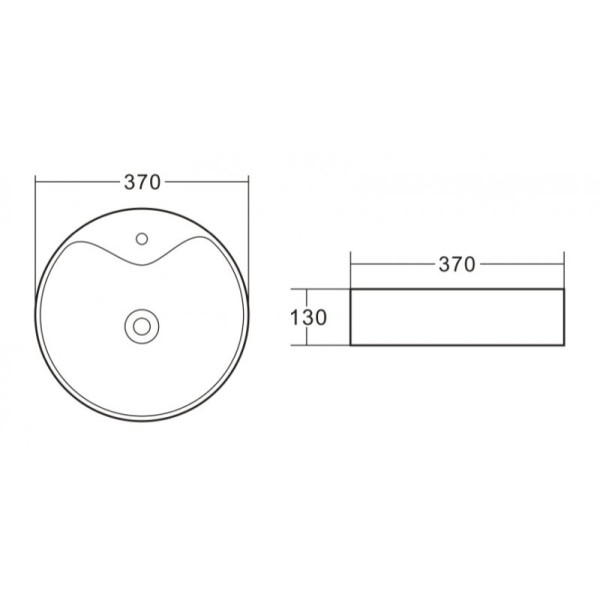 Раковина накладная Iddis 37x37 белая (BB1400) Раковина накладная Iddis 37x37 белая (BB1400)