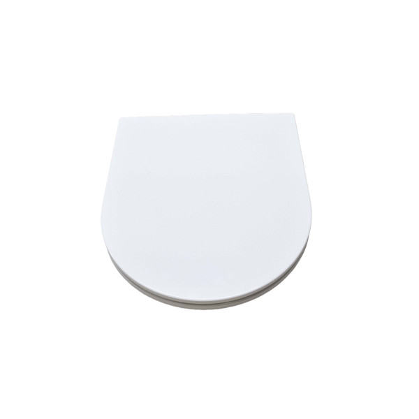 Сиденье для униаза Aquatek Лея с микролифтом белое (AQ0199-00)