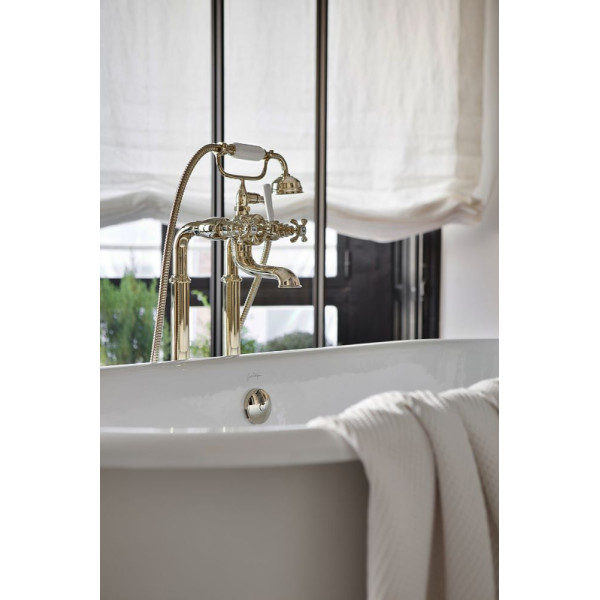 Смеситель напольный Jacob Delafon Cleo 1889 золотой (E24314-BGG)