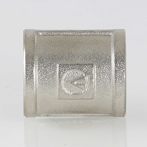 Муфта 1" Valtec (никель) (VTr.270.N.0006) Муфта 1" Valtec (никель) (VTr.270.N.0006)