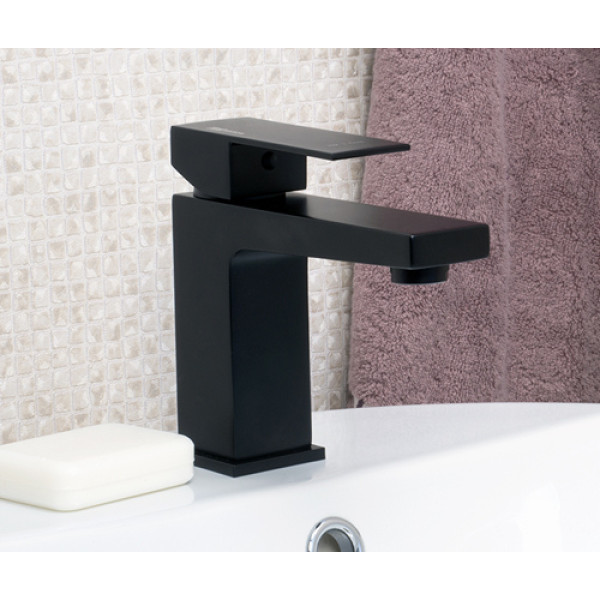 Смеситель для раковины WasserKRAFT Abens черный матовый (2003)