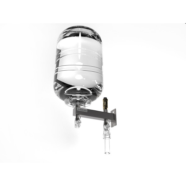 Консоль расширительного бака верхнего расположения Gidruss BKSS-18U.BASIS (нержавеющая сталь AISI 304, объем бака 8-18 л) (BK 18U1B 00)