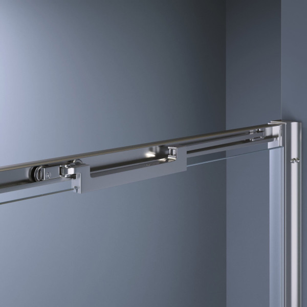 Душевая дверь RGW SV-05-2 1000xx2000 стекло прозрачное, профиль хром (703205210-11)