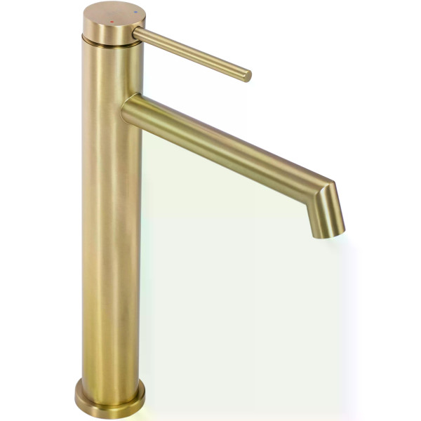 Смеситель для раковины Rea Foss золото матовое (REA-B5319) Смеситель для раковины Rea Foss золото матовое (REA-B5319)