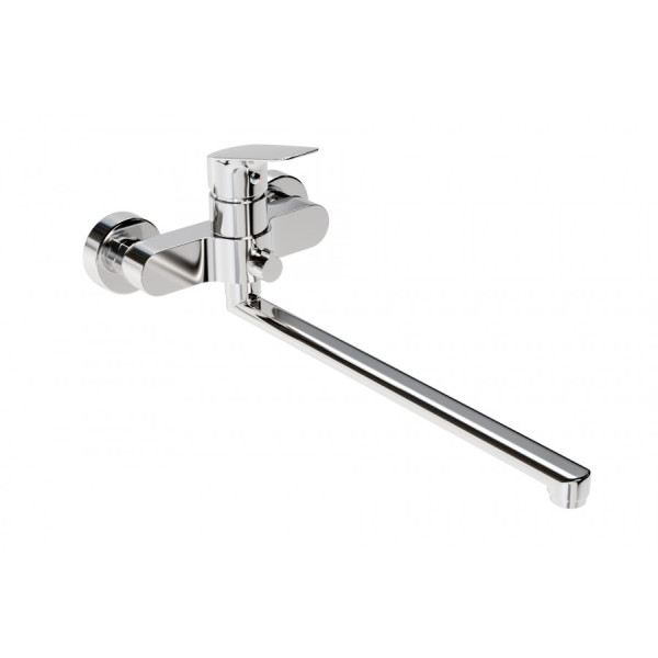 Смеситель для ванны и душа Santek Таос хром с душевым гарнитуром (WH5A12009C001)