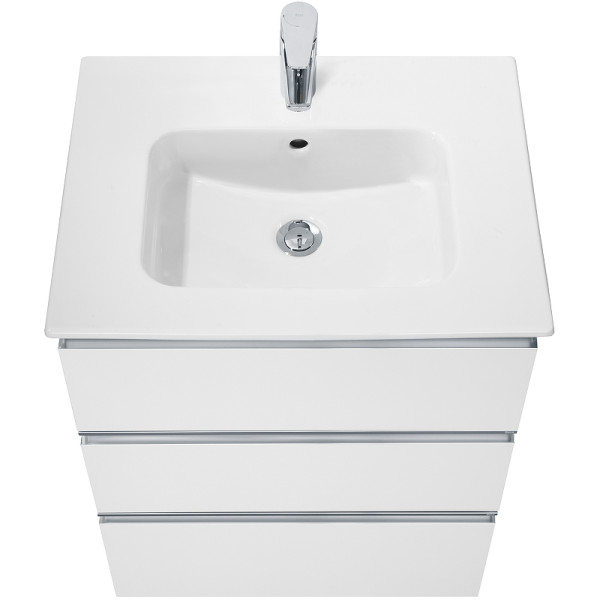 Тумба подвесная Roca The Gap 58,5x45,3x74,1 белый глянцевый (857404806)