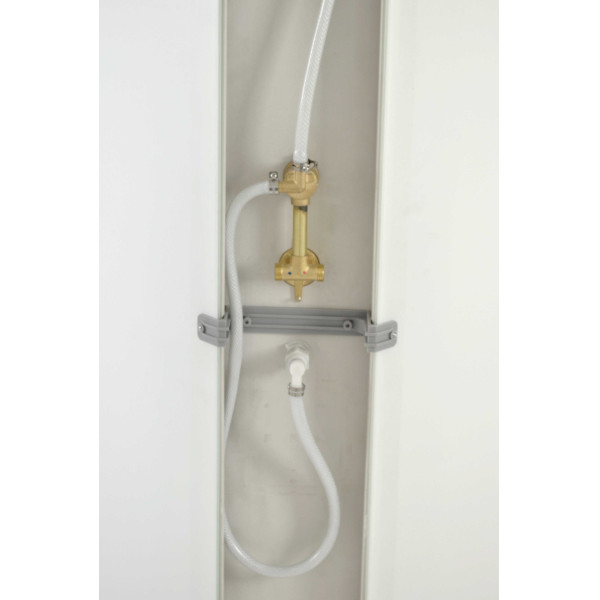 Душевая кабина Triton Стандарт Б 90х90 стекло полосы, c душевым набором ДН4