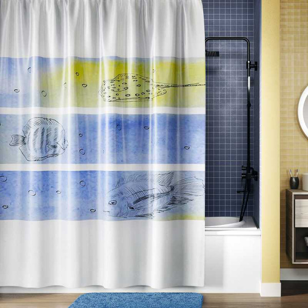 Душевая шторка для ванны Wasser Kraft Inn 180х200 (SC-43101) Душевая шторка для ванны Wasser Kraft Inn 180х200 (SC-43101)