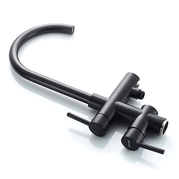 Смеситель напольный Gerhans черный (K13219B)