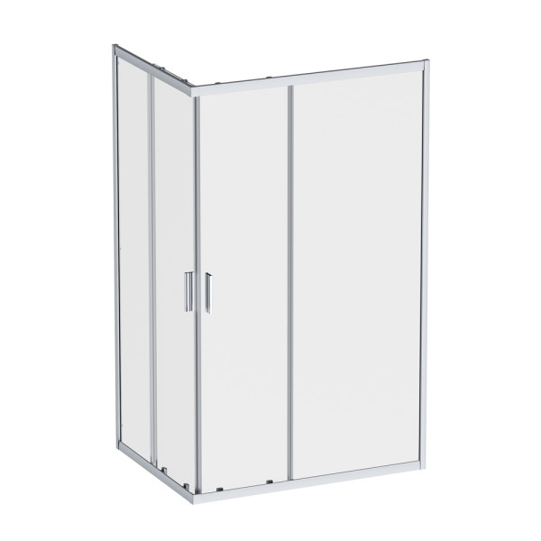 Душевой уголок AM.PM Gem 120x90x195 стекло прозрачное, профиль хром матовый (W90G-403-120290-MT)