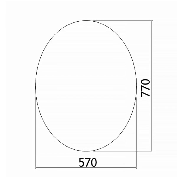 Зеркало Loranto 57х77 (ФР-001120)