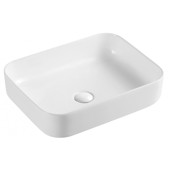Раковина накладная Azario Tours 50x14x39 белая (LT-2195) Раковина накладная Azario Tours 50x14x39 белая (LT-2195)