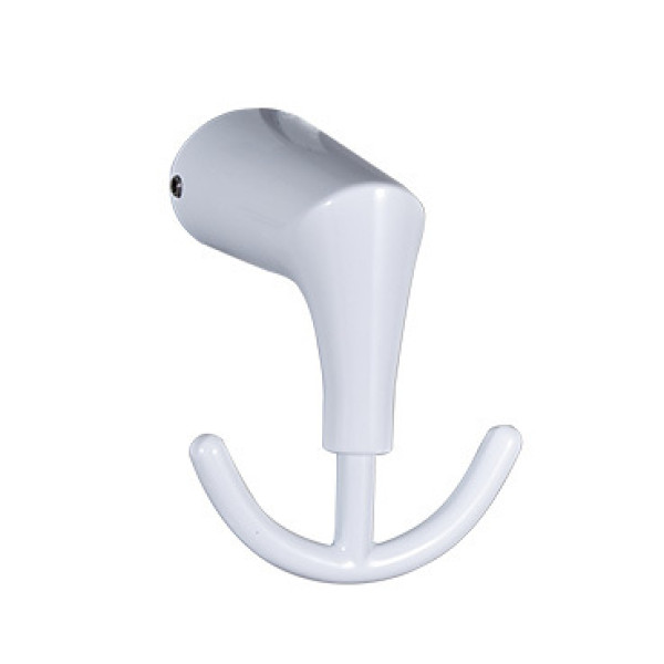 Крючок Fashun двойной цинк. сплав + SUS201 белый (A1805-2-8) Крючок Fashun двойной цинк. сплав + SUS201 белый (A1805-2-8)