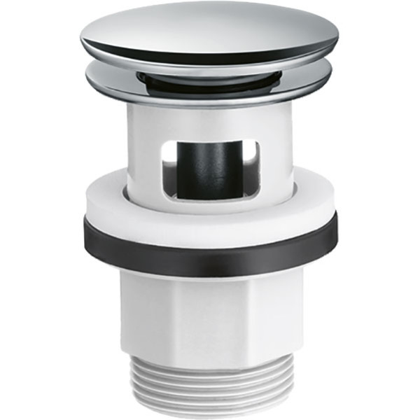 Донный клапан Hansgrohe Push-open хром (50105000) Донный клапан Hansgrohe Push-open хром (50105000)