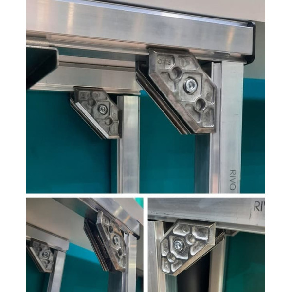 Профиль монтажный алюминиевый 4 метра Rivo Fix (100001.1) Профиль монтажный алюминиевый 4 метра Rivo Fix (100001.1)