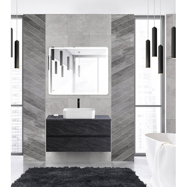 Тумба подвесная Cezares Molveno 46 100x50 Antracite (MOLVENO 46-100-2C-SO-ANTR)