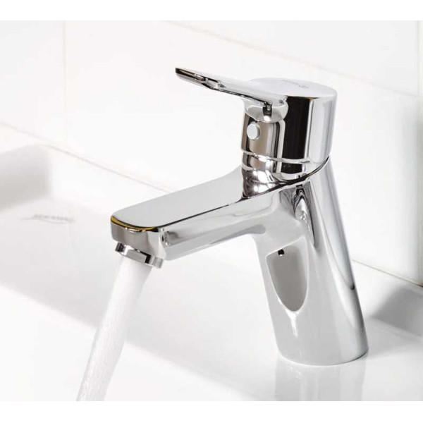 Смеситель для раковины Kludi Pure&Easy хром, донный клапан (373820565)