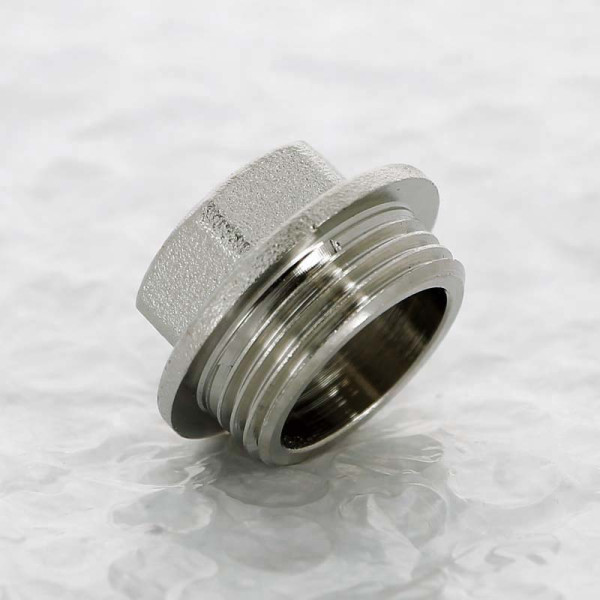Заглушка 3/4"Н Uni-Fitt (никель) 608N3000