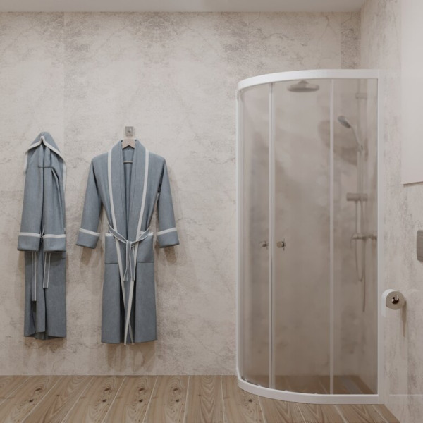 Душевой уголок Triton Ультра 80x80 стекло прозрачное, профиль белый (DK251_1) Душевой уголок Triton Ультра 80x80 стекло прозрачное, профиль белый (DK251_1)