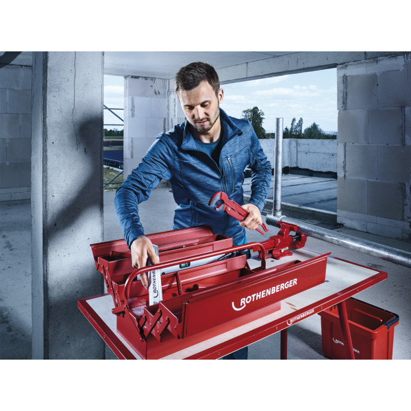 Газовый ключ Rothenberger SUPER S с губками 45 град. D 1,1/2", L 16" (70123X)