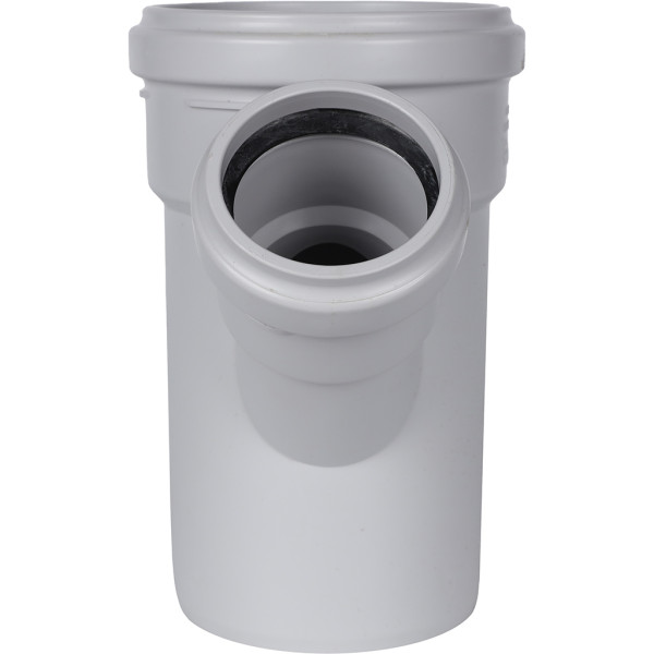 Тройник 110x58x45 Stout (PP, серый) (SKB-0015-115845)