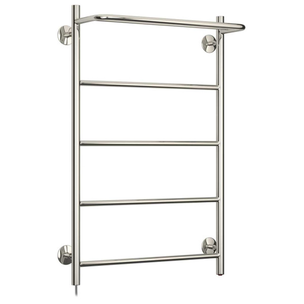 Полотенцесушитель электрический Стилье Формат 30 Л 800x500 (Полка + 4) П16, хром (00531-8050) Полотенцесушитель электрический Стилье Формат 30 Л 800x500 (Полка + 4) П16, хром (00531-8050)