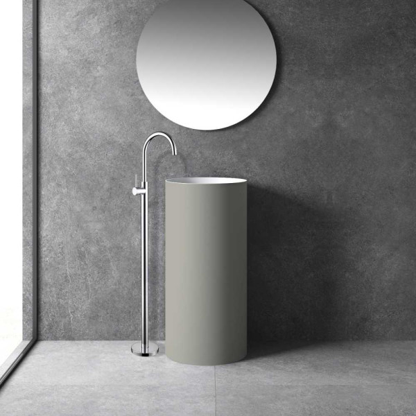 Смеситель напольный Abber Wasser Kreis хром (AF8141)