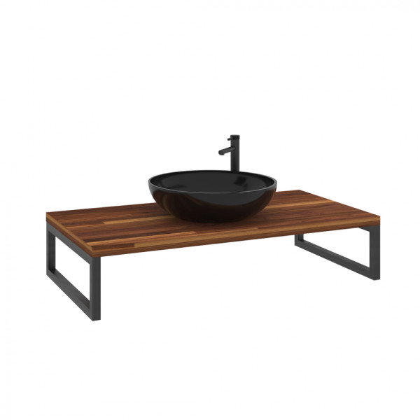 Консоль под раковину Orka Kestel 920x500x210 орех (3001038)