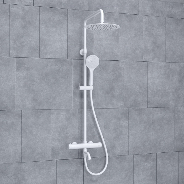 Душевая система WasserKRAFT белый (A188.257.155.WM Thermo)