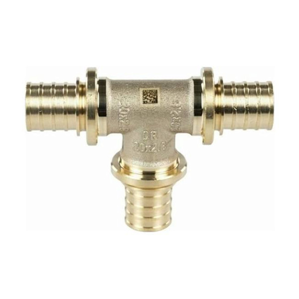 Тройник 32х20х32 Rehau Rautitan MX (DZR латунь) (11080651001) Тройник 32х20х32 Rehau Rautitan MX (DZR латунь) (11080651001)