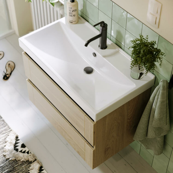 Тумба подвесная Aqwella Astrid 760x450x525 дуб давос натуральный (AST0108DD)